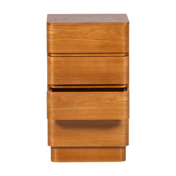 Cassettiera di colore naturale 40x70x34 cm Fejo – WOOOD-image-2