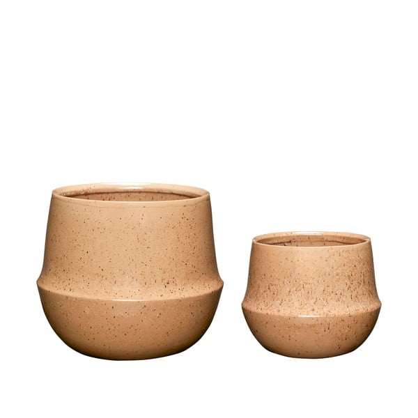 Set di 2 portavasi in ceramica ø 31 cm Vibe - Hübsch