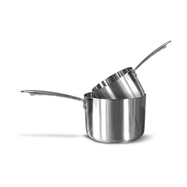 Casseruola alta in argento 1907, ø 14 cm - Pentole Agnelli-image-2