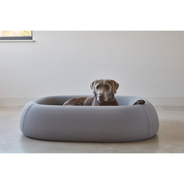 Cuccia grigia per cani 93x113 cm Barca Slate M/L - MiaCara-image-1