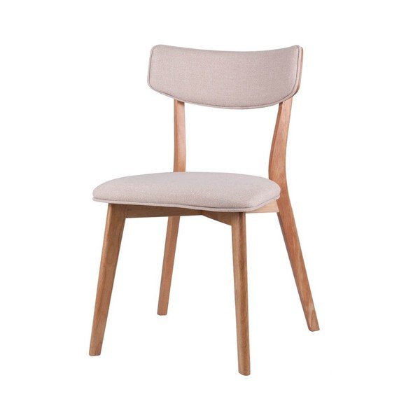 Set di 2 sedie da pranzo con base marrone chiaro Anais - sømcasa