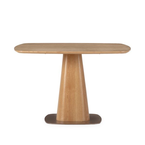 Tavolo da pranzo con effetto rovere 120x120 cm Etel – MOME-image-3