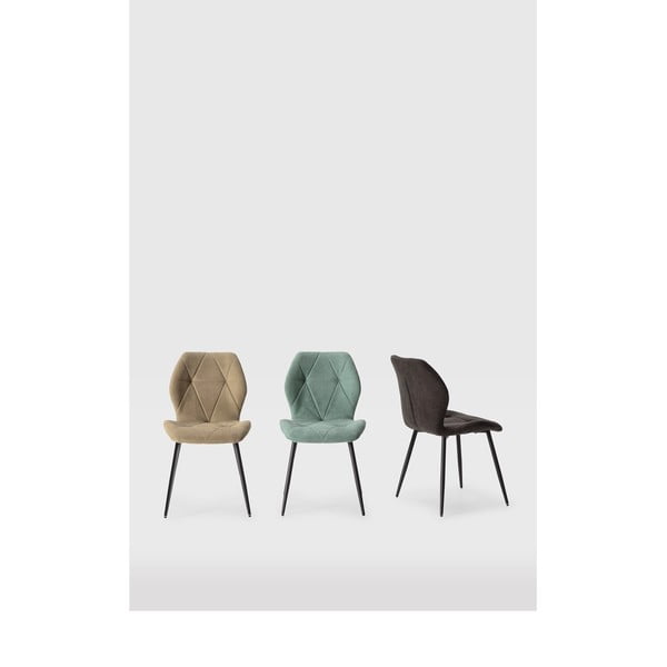 Sedie da pranzo nere in set di 4 Luna - Marckeric-image-1