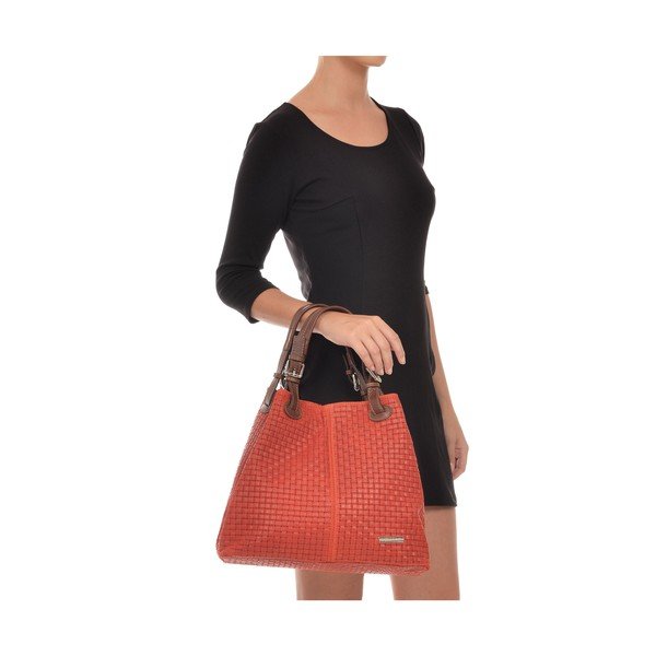 Borsa in pelle rossa Ariya - Isabella Rhea-image-4