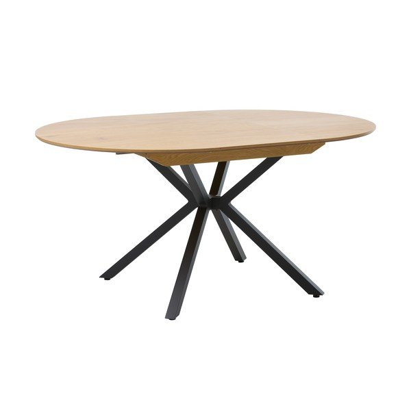 Tavolo da pranzo rotondo allungabile con estensione ø 120 cm Cesura – Unique Furniture-image-2