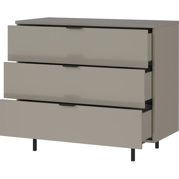 Cassettiera per bambini grigia 105x92x54 cm Tomino – Germania-image-4