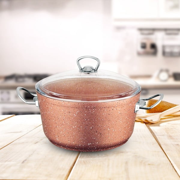 Pentola in alluminio con coperchio 3 l Classic - Güral Porselen-image-1