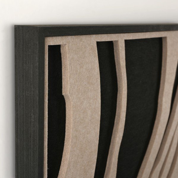 Dipinto in 3D con cornice inclusa/fonoassorbente 90x120 cm Sacred Silence 2 – Malerifabrikken-image-2