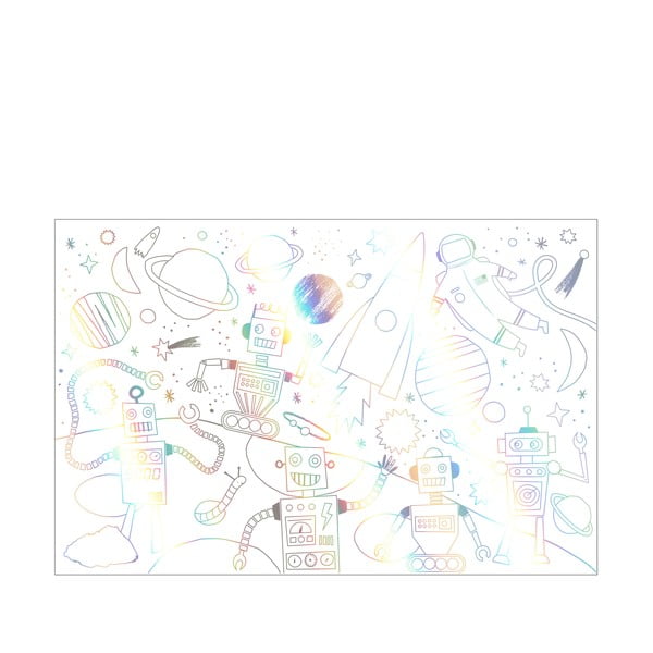 Pagine da colorare Space - Meri Meri-image-3