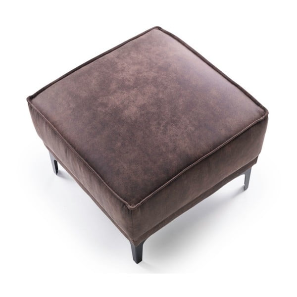 Sgabello in similpelle marrone Copenhagen - Scandic-image-3