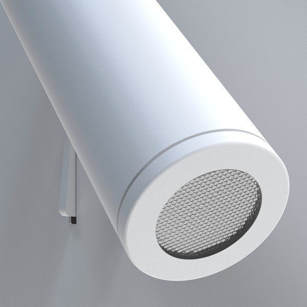 Lampada da parete bianca, lunghezza 13 cm Milu - SULION-image-3