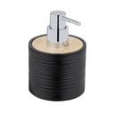 Dispenser per sapone nero opaco in plastica 350 ml Lyon – Allstar