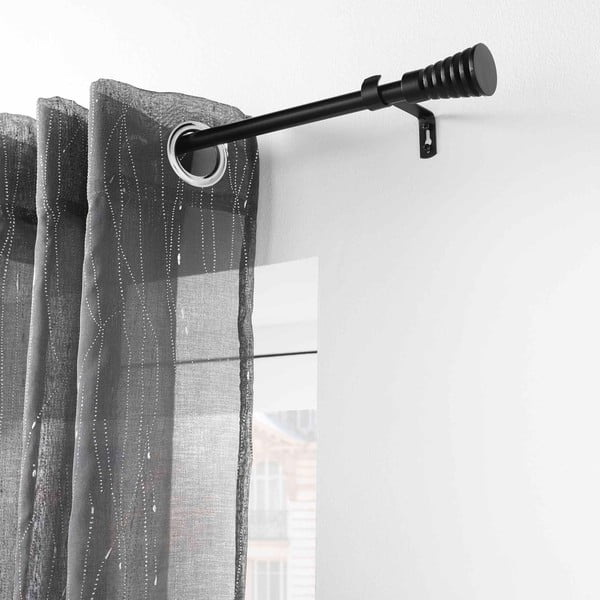 Mantovana estensibile in metallo 120 - 210 cm Sablis - douceur d'intérieur-image-1