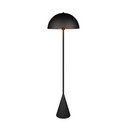 Lampada da terra nera (altezza 130 cm) Alfie - Trio