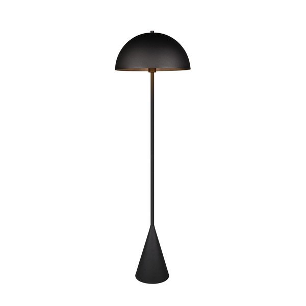Lampada da terra nera (altezza 130 cm) Alfie - Trio