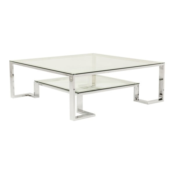 Tavolino in vetro Silver Rush - Kare Design