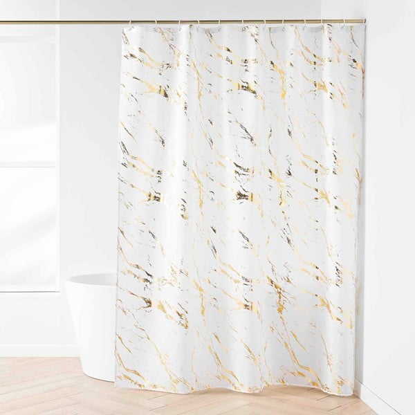 Tenda per doccia 180x200 cm Aquamarbre – douceur d'intérieur