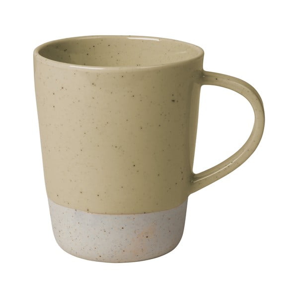 Tazza in ceramica beige con manico, 250 ml Sablo - Blomus