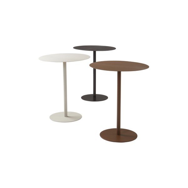 Tavolino rotondo in metallo ø 40 cm Heby – Jotex-image-2