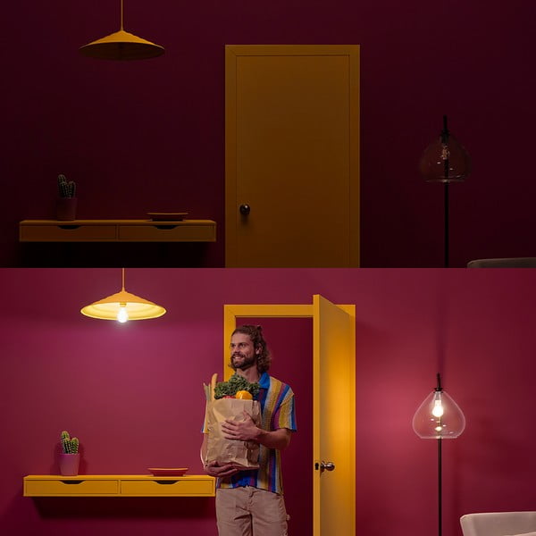 Lampadina smart con filamenti con presa E27, 4 W – WiZ-image-3