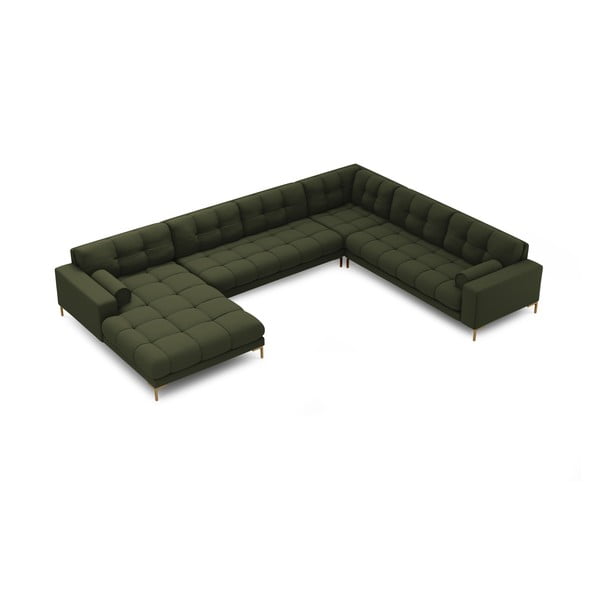 Divano angolare verde (angolo destro) Bali - Cosmopolitan Design-image-4