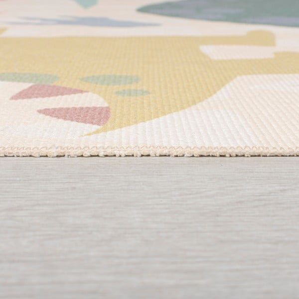 Tappeto per bambini , 80 x 120 cm Walk the Dinosaur - Flair Rugs-image-3