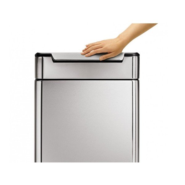 Bidone in acciaio per rifiuti differenziati 48 l Dual - simplehuman-image-2
