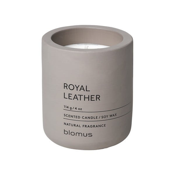 Candela di soia profumata tempo di combustione 24 ore Fraga: Royal Leather - Blomus