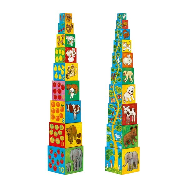 Box a torre Blocks - Djeco