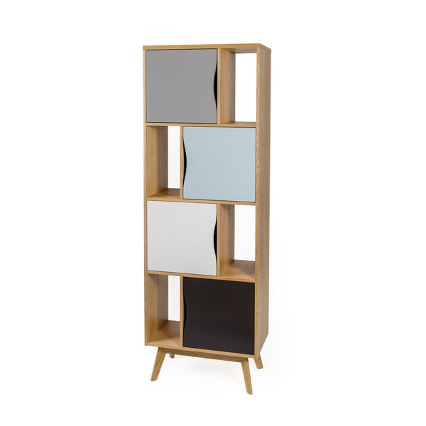 Libreria in rovere 65x191 cm Avon - Woodman-image-2