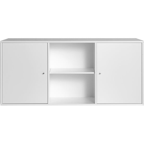 Cassettiera bassa bianca a sospensione 133x61 cm Mistral - Hammel Furniture