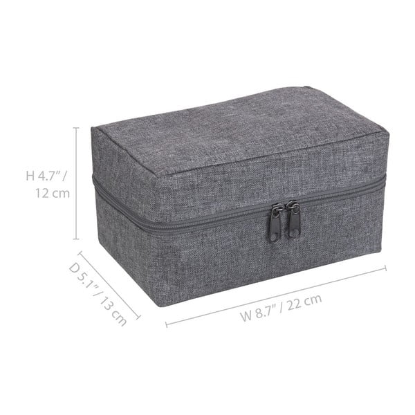 Organizer da viaggio in tessuto in set da 2 - Bigso Box of Sweden-image-2