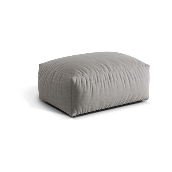 Poggiapiedi modulare grigio chiaro Martina - Micadoni Home-image-1