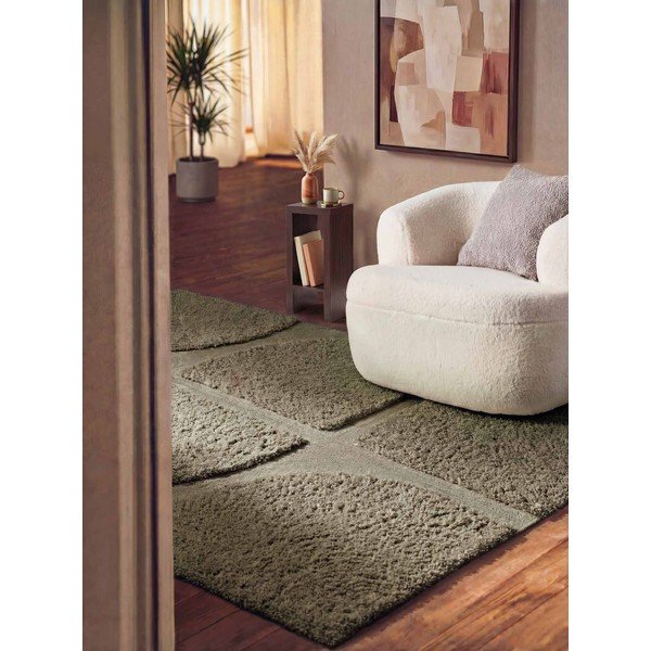 Tappeto color kaki tessuto a mano 200x300 cm Lambeth Jasper – Ted Baker-image-2