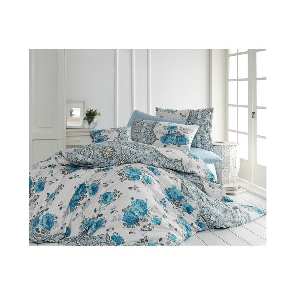 Lenzuola con lenzuolo per letto matrimoniale Arnia, 200 x 220 cm - Mijolnir