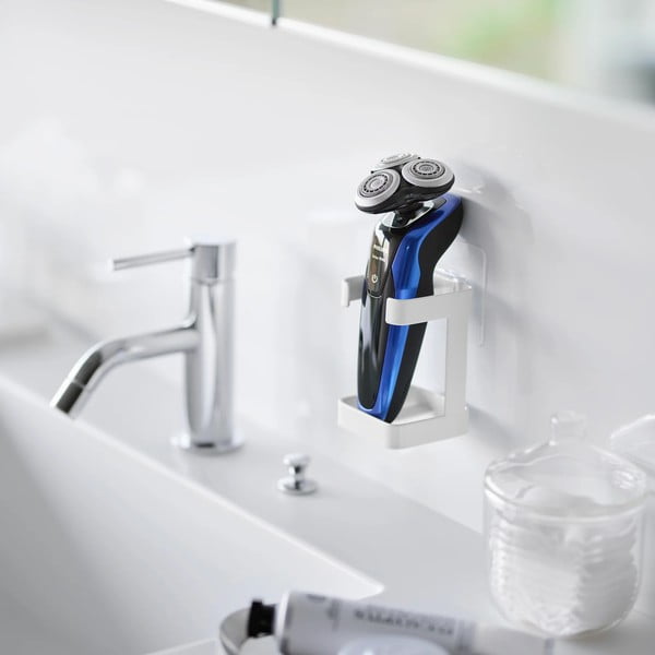 Supporto per apparecchiature per la cura della pelle in metallo bianco Film Hook - YAMAZAKI-image-1