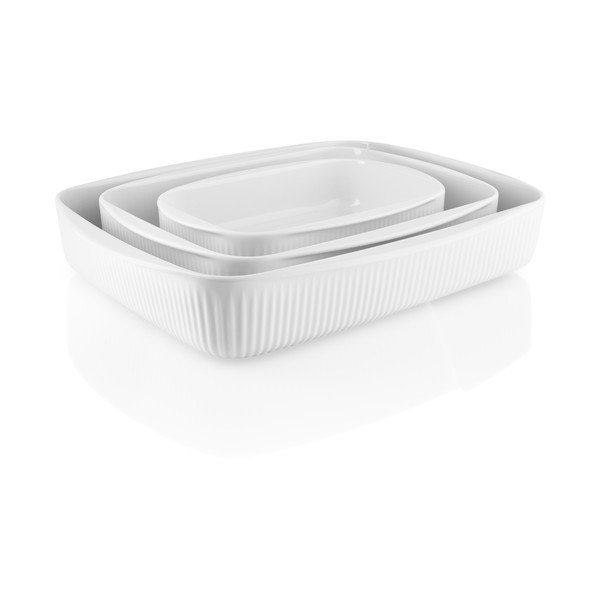 Pirofila in porcellana bianca, 30,6 x 24,5 cm Legio Nova - Eva Solo-image-1