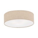 Plafoniera beige con paralume in tessuto ø 40 cm Thor – Fischer & Honsel