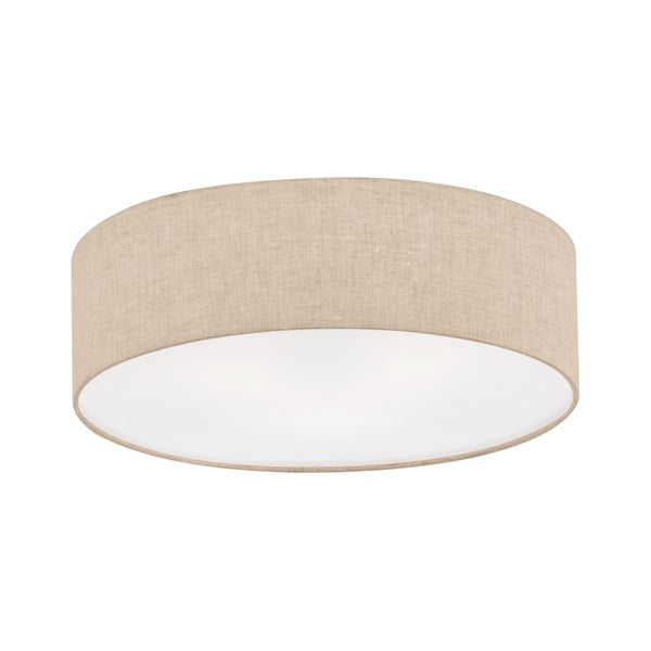 Plafoniera beige con paralume in tessuto ø 40 cm Thor – Fischer & Honsel