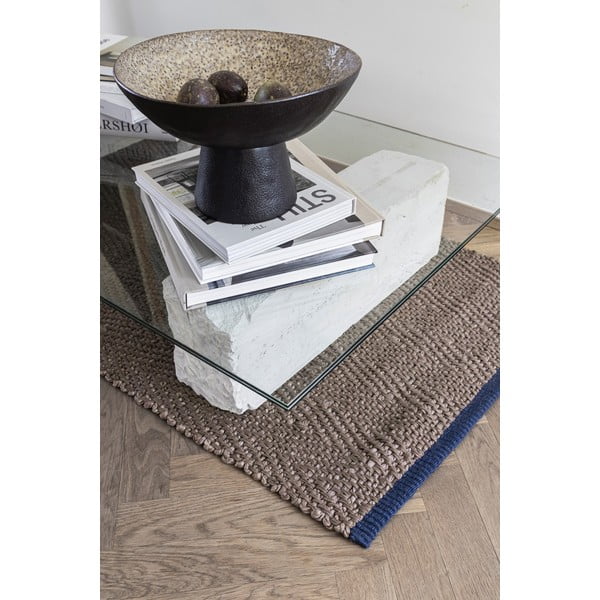 Passatoia marrone in iuta 70x150 cm Notes – Mette Ditmer Denmark-image-1