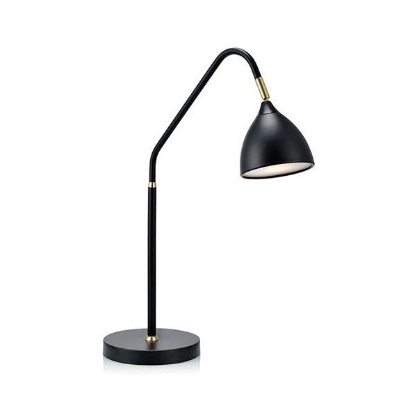 Stolní lampa Markslöjd Valencia, černá