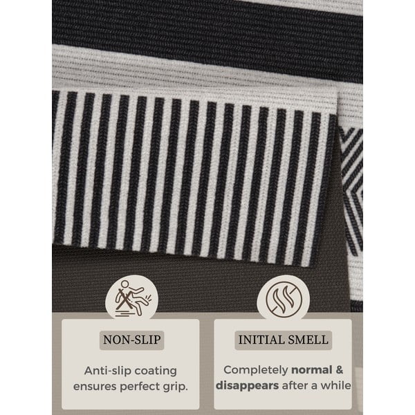 Runner urbano nero e grigio, 45 x 140 cm Cook & Clean - Zala Living-image-4