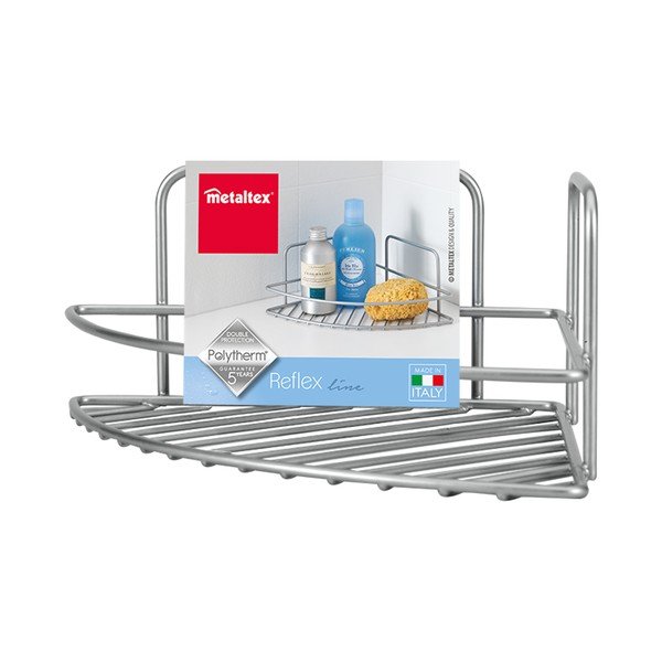 Mensola angolare da parete per il bagno Ref - Metaltex-image-2