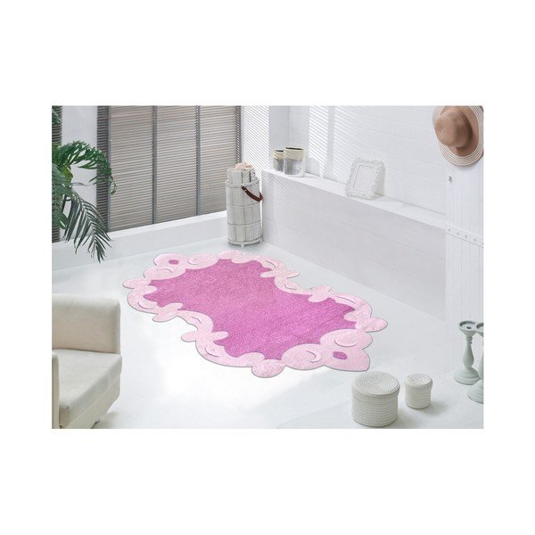 Tappeto durevole Pesslo Pembe, 80 x 120 cm - Vitaus