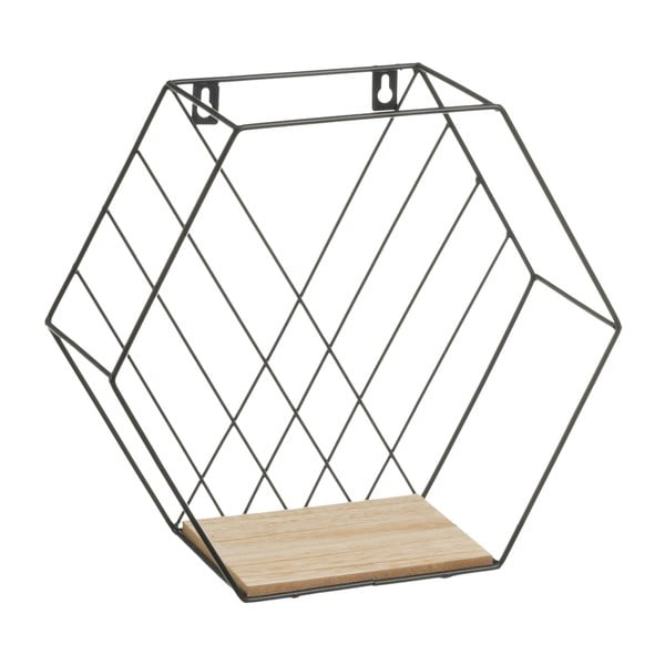 Ripiani nero/naturale in set da 3 31 cm - Casa Selección-image-4