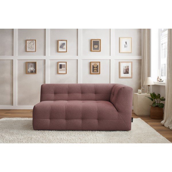 Modulo divano rosa scuro (angolo destro) Kleber - Bobochic Paris-image-1