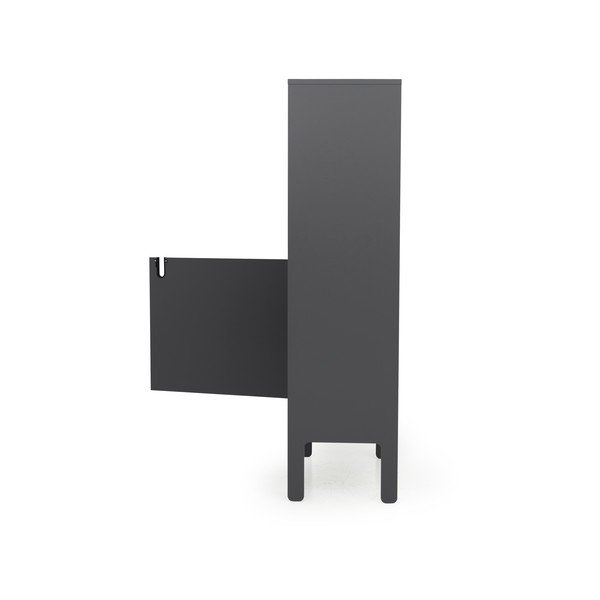 Armadio grigio, larghezza 76 cm Uno - Tenzo-image-3