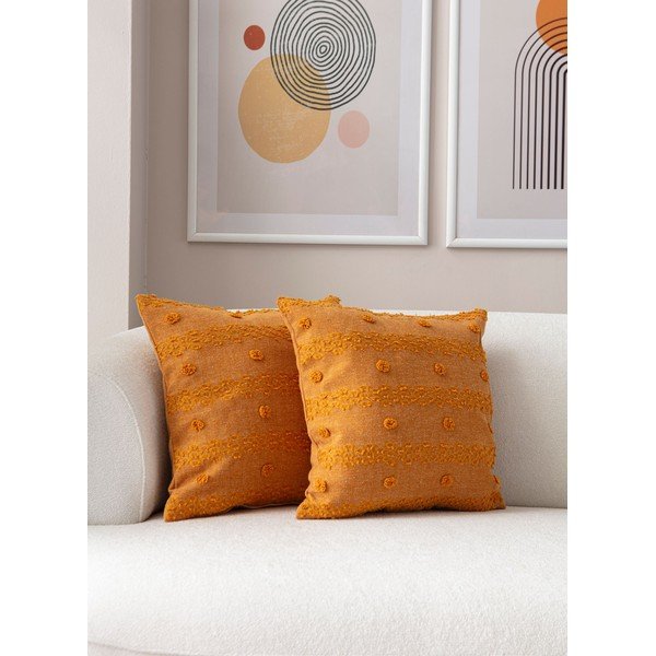 Federe decorative in set 2 pz 43x43 cm Tuffet – Mioli Decor-image-3