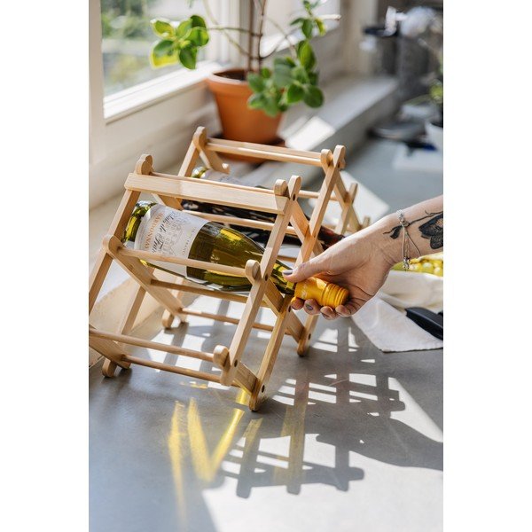 Portabottiglie in bambù - Bonami Essentials-image-2