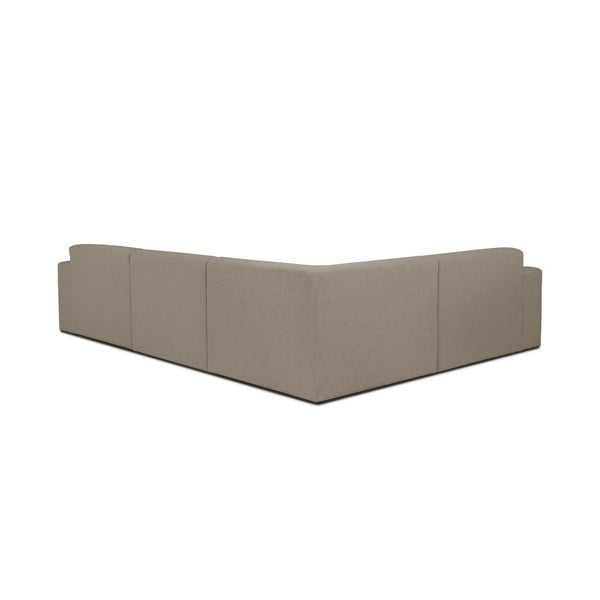 Divano angolare beige (angolo sinistro) Roxy - Scandic-image-4